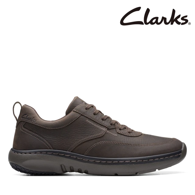 Clarks 男鞋 Courtlite Run 時尚綁帶充孔