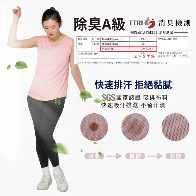 【MI MI LEO】3件組-台灣製竹炭科技抑菌女背心(修身版型 透氣涼爽 吸排速乾 消臭抑菌)
