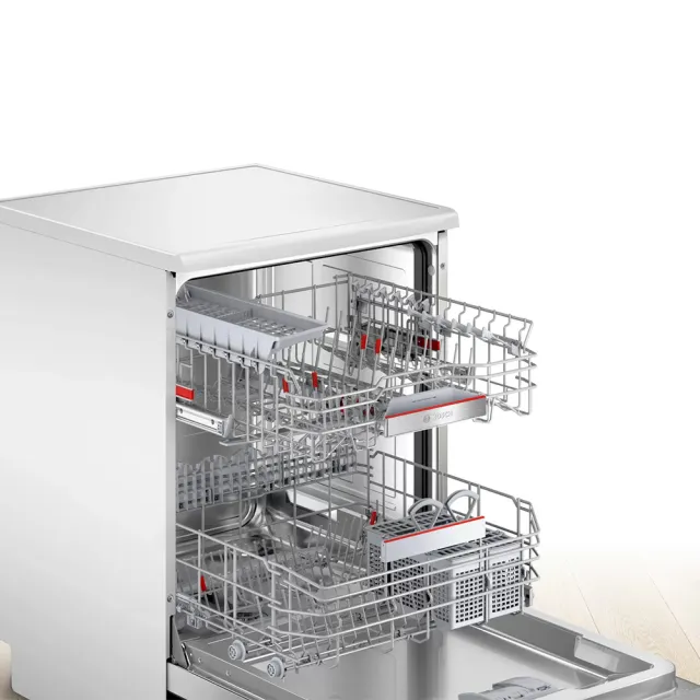 【BOSCH 博世】13人份 獨立式洗碗機+BRISE智能空氣清淨機 含基本安裝(SMS6HAW10X+C260)