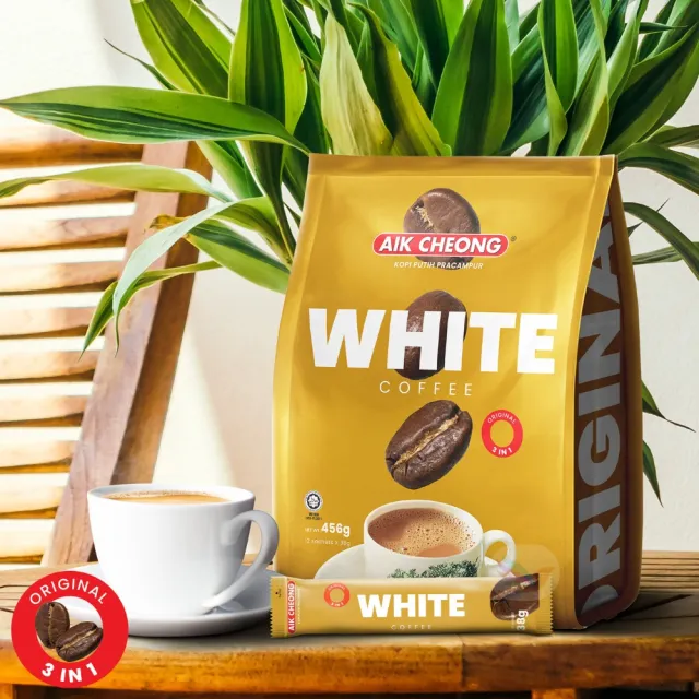 【益昌】南洋風味白咖啡 三合一 經典原味 456g(醇厚香濃滑順益昌老街白咖啡)