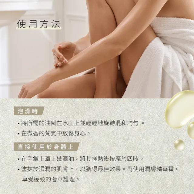【LAURA MERCIER 蘿拉蜜思】香氛沐浴潤膚油100ml 琥珀香草/南法橙花