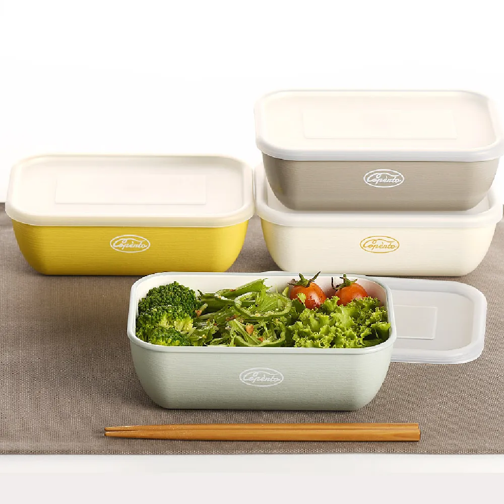 【SABU HIROMORI】日本製COPERTO附蓋抗菌保鮮盒 可微波 可洗碗機(530ml、4色可選)
