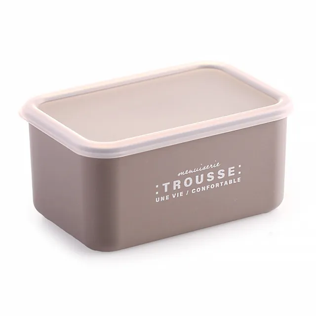 【SABU HIROMORI】日本製TROUSSE北歐風木紋高品質可微波保鮮盒  莫蘭迪色(230ml 洗碗機 精緻 文青 復古)