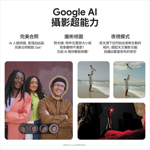 【Google】Pixel 8a 6.1吋 5G(8G/128G/Google Tensor G3/6400萬像素/AI手機)(六合一hub組)