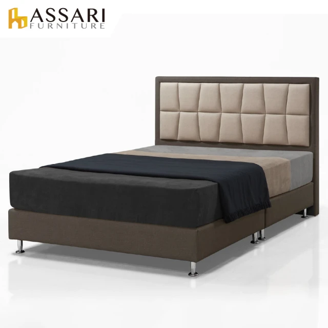 ASSARI 傢集908型貓抓皮床頭片(雙大6尺)