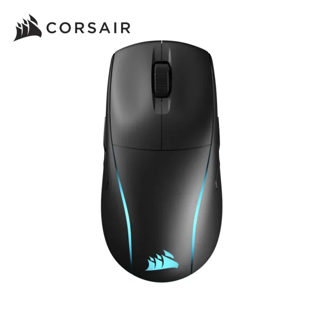 【CORSAIR 海盜船】M75 WIRELESS RGB無線三模電競滑鼠(黑)