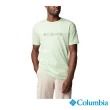 【Columbia 哥倫比亞 官方旗艦】男款-CSC Basic Logo™短袖T恤-嫩綠色(UJO15860LM/IS)