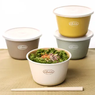 【SABU HIROMORI】日本製COPERTO附蓋午餐碗/便當盒 630ml 可微波 可洗碗機(4色可選)