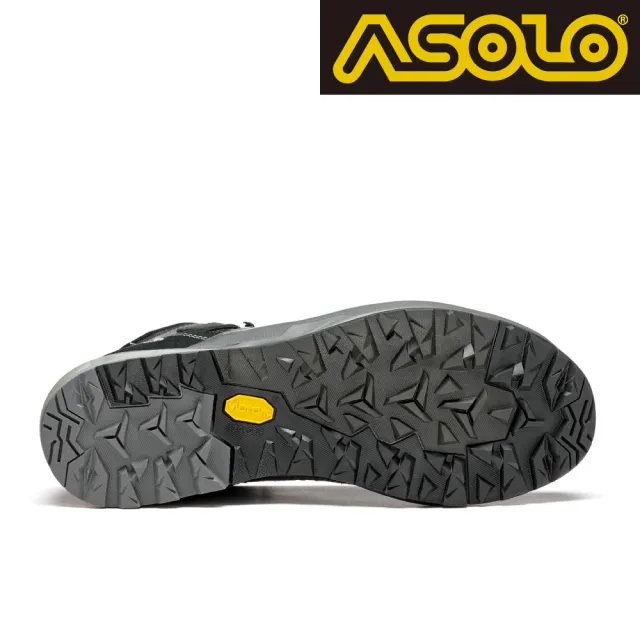 【ASOLO】男款 GTX 中筒郊山輕量健走鞋 FALCON EVO GV A40062/B039(防水透氣 健行鞋 黃金大底)