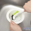 【GOOD LIFE 品好生活】日本製 廚房排水口清潔刷/去污刷（白色）(日本直送 均一價)