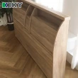 【KIKY】甄嬛可充電收納二件床組 雙人5尺(床頭箱+掀床底)