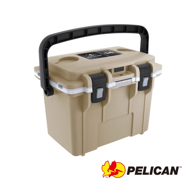 PELICANPELICAN 14QT 個人保冰桶 沙黃(公司貨)