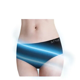 【sNug 給足呵護】低腰款-3件組健康能量黑竹炭女內褲(氣場平衡/柔軟親膚/一體成形/高黑竹炭/三角褲)