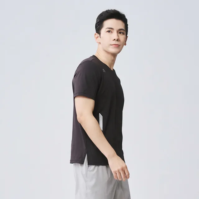 【BATIS 巴帝斯】24SS 男素色反光機能短T-男-二色