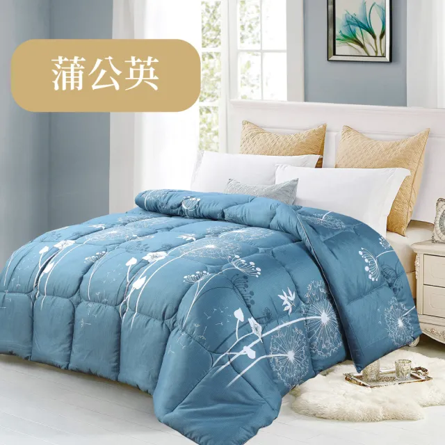 【DeKo岱珂】Roberta Colum諾貝達卡文 石墨稀羽絲絨被180*210cm 多款花色(棉被/冬被/羽絨被)
