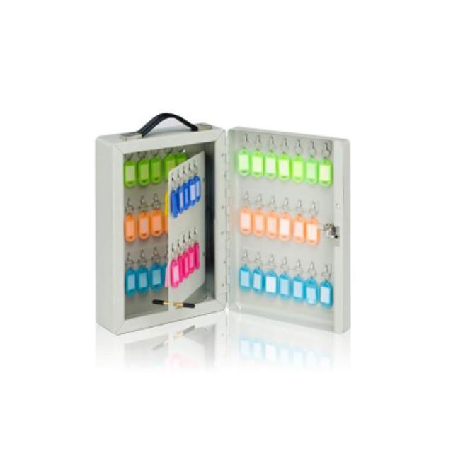 PATRIOT愛國者 KBS-60 鑰匙保管箱，專為安全存放鑰匙設計，尺寸21.5x9x32.5cm，中國原廠製造，無需電壓純機械操作，內容物包含說明書，新品瑕疵保固，適閤家庭或商業使用，提供可靠的鑰匙管理解決方案。