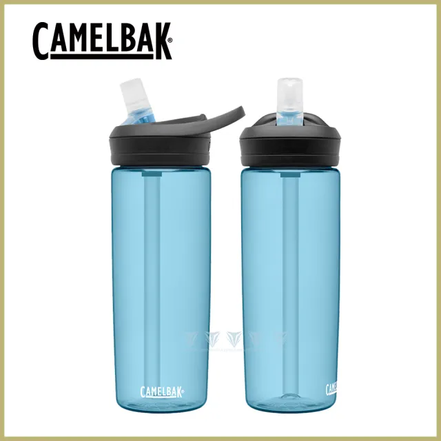 【CAMELBAK】600ml eddy+多水吸管水瓶(台灣代理公司貨/水壺/全新改款/RENEW)