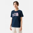 【The North Face】TNF 北臉 短袖上衣 休閒 W SUN CHASE GRAPHIC SS TEE - AP 女 藍色(NF0A88H28K2)