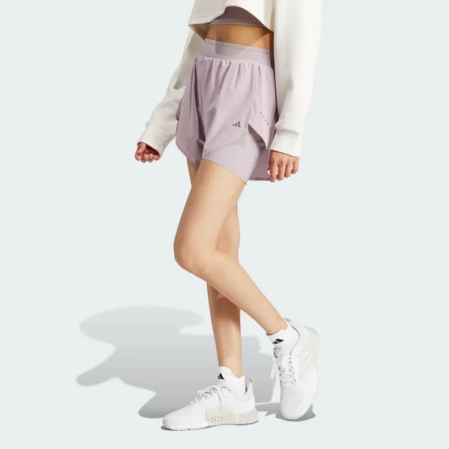 【adidas 官方旗艦】HEAT.RDY 運動短褲 乾爽 女 IU1140