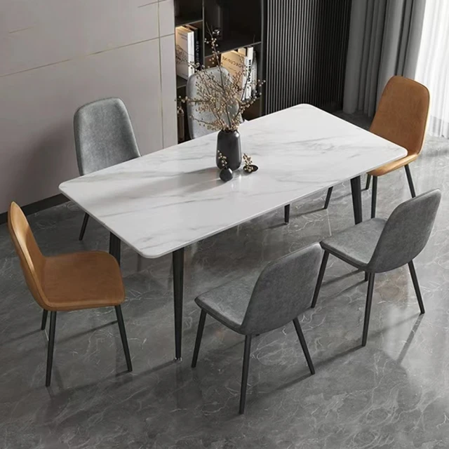 E家工廠 北歐餐桌 餐桌 岩板餐桌 客廳餐桌 飯桌 餐桌椅 桌子(409-HB餐桌)