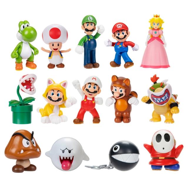 【Nintendo 任天堂】瑪琍歐電影 : 5吋珍藏公仔 - 瑪利歐 - momo購物網 - 好評推薦 -2026年7月