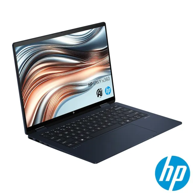 【HP 惠普】送超值Office2021★14吋Ultra 7-155U 翻轉觸控EVO AI筆電(14-fc0070TU/16G/1TB SSD/W11)