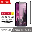 IPhone 12/12 PRO 保護貼 保護貼 買一送一日本AGC黑框玻璃鋼化膜(買一送一 IPhone 12/12 PRO 保護貼)