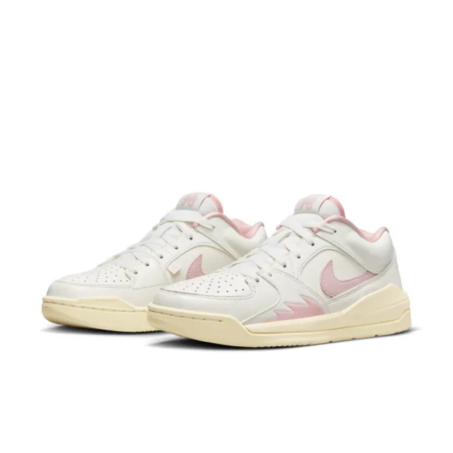 【NIKE 耐吉】運動鞋 休閒鞋 女鞋 WMNS JORDAN STADIUM 90 Legend Pink 白 粉 喬丹 底筒 緩震(FB2269160)