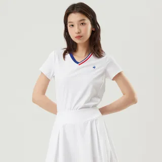 【LE COQ SPORTIF 公雞】運動基礎短袖T恤 女款-2色-LKT22501