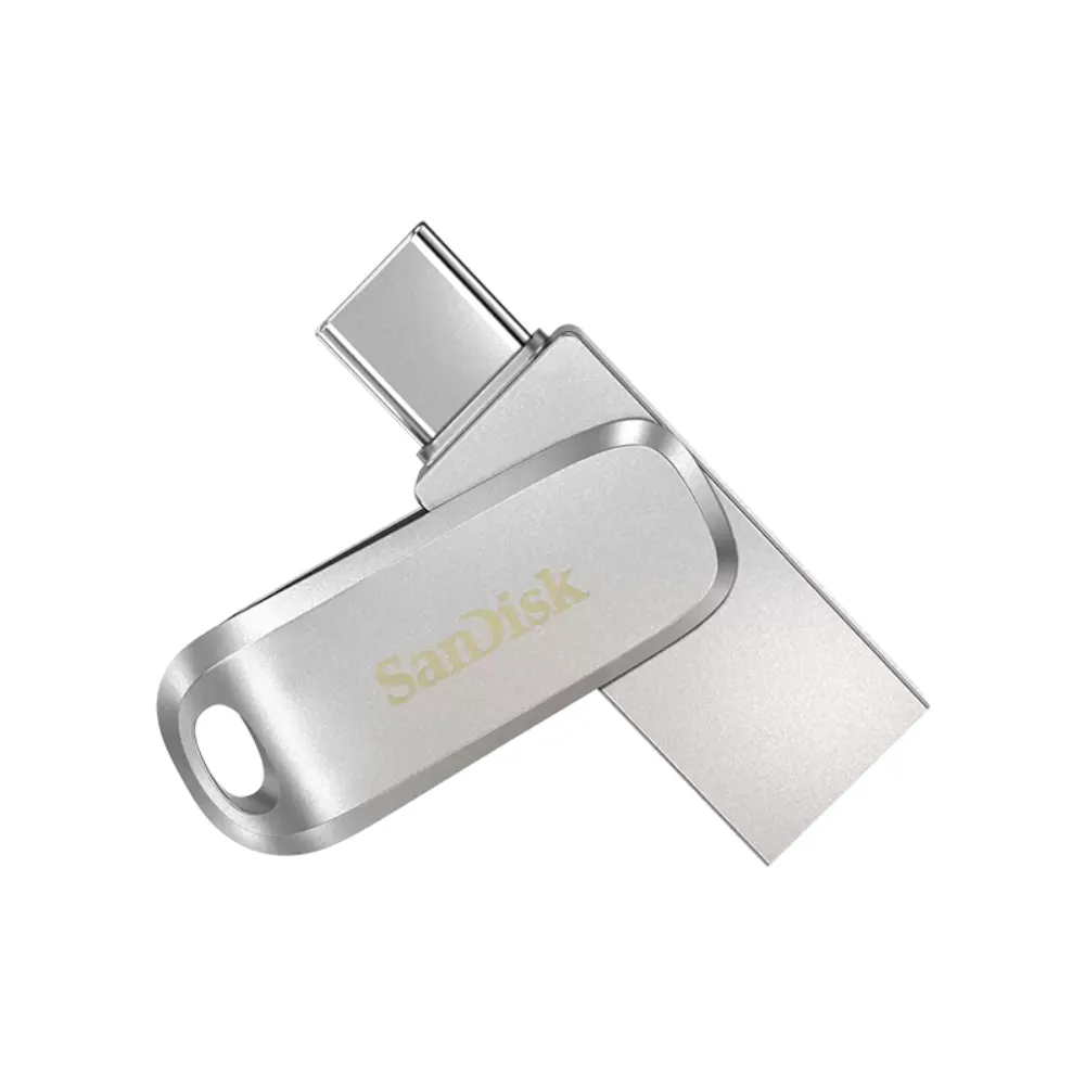 【SanDisk 晟碟】[全新版] 1 TB Ultra Luxe TYPE-C USB 3.2 雙用隨身碟(5年保固　最高讀速400MB/s)