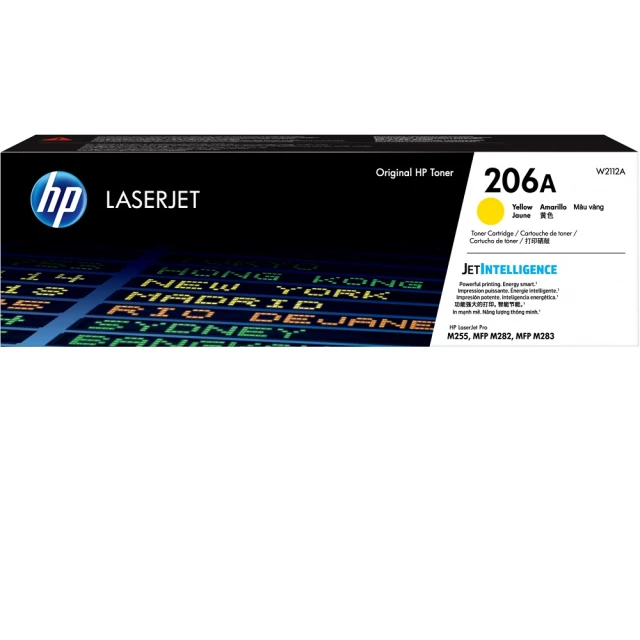 HP 惠普 204A LaserJet 黃色原廠碳粉匣(CF