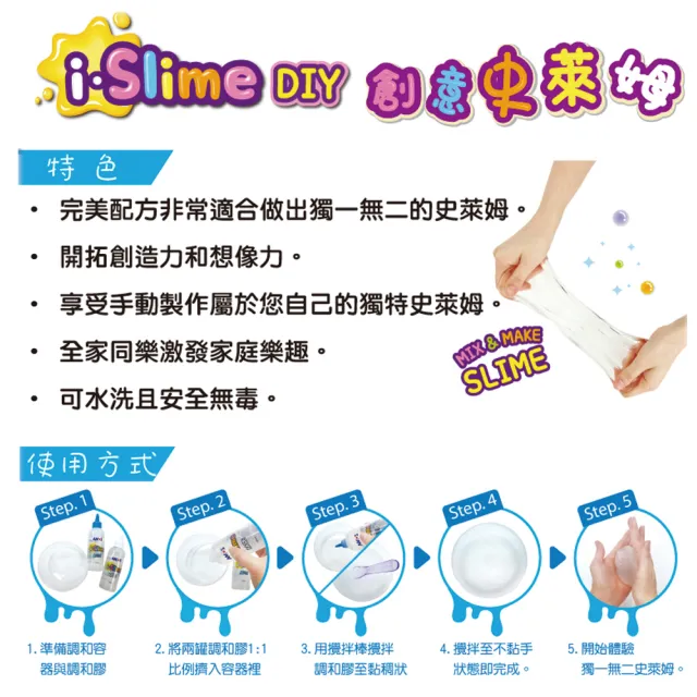 【AMOS 阿摩司】韓國原裝 創意史萊姆