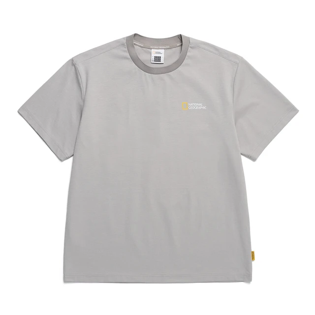 國家地理服飾官方旗艦 男女同款 NATURE印花圖案涼感短袖