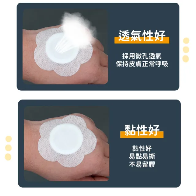 梅花透氣穴位貼100入(防滲透 三伏貼 油膠空白貼 梅花貼 膏藥 雞眼 頸椎 肚臍貼 替換貼布)