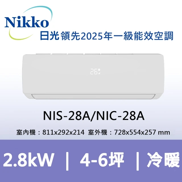 TECO 東元 5-6坪R32一級變頻冷暖3.6KW分離式空