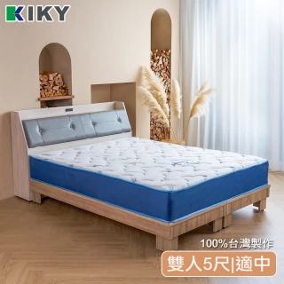 【KIKY】半夏微凉蜂巢獨立筒床墊(雙人5尺)