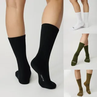 【FOOTER除臭襪】6入組極簡素色主義者運動氣墊襪-男/女款(ZH167M/L/XL)