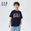 【GAP】兒童裝 Logo短袖T恤 厚磅密織親膚系列-多色可選(850572)