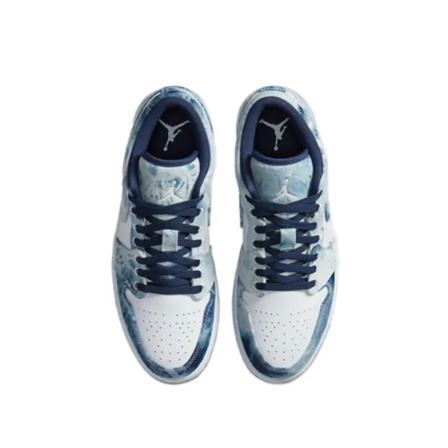 【NIKE 耐吉】Air Jordan 1 Low Washed Denim 水洗牛仔 CZ8455-100喬丹 AJ1 單寧 休閒鞋 男鞋(CZ8455-100)