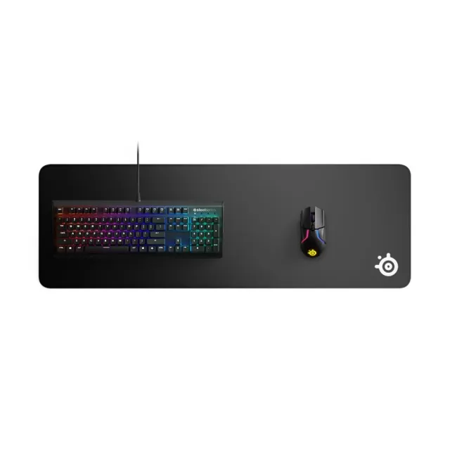 【Steelseries 賽睿】QcK Edge電競滑鼠墊XL(專業/電競/鼠墊/900x300mm)