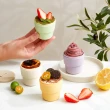 【Dagebeno荷生活】小陀螺食品級矽膠冰淇淋冰棒模具杯(6入)