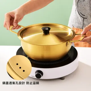 【生活King】韓式不銹鋼加厚泡麵鍋(20cm)