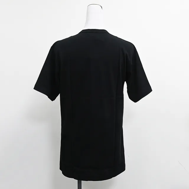 【Comme Des Garcons CDG】COMME DES GARCONS胸前字母印花LOGO純棉短袖T恤(男款/黑)