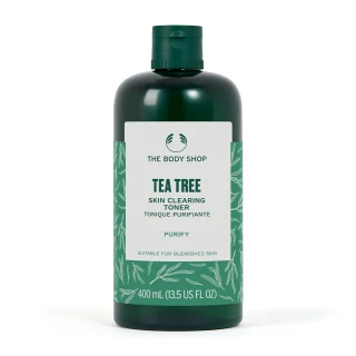 【THE BODY SHOP 美體小舖】茶樹淨膚清爽調理水(400ML)