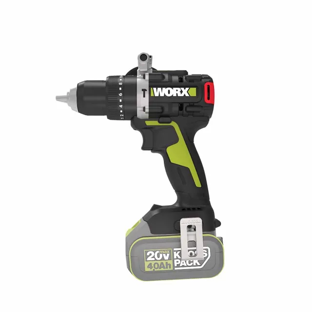 【WORX 威克士】20V 無刷鋰電 13mm 95N.m震動衝擊鑽 空機(WU373.91)