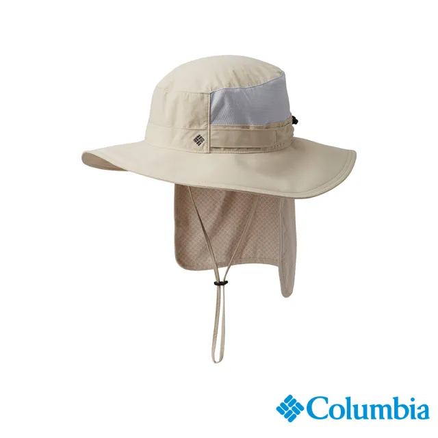 【Columbia 哥倫比亞 官方旗艦】中性-Coolhead™UPF50涼感快排遮陽帽-卡其(UCU01330KI/IS)