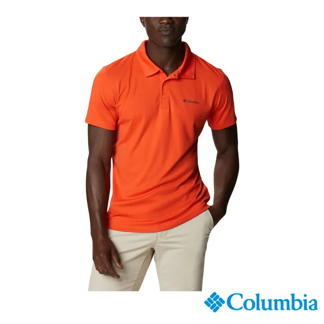 【Columbia 哥倫比亞 官方旗艦】男款-Utilizer UPF30快排短袖Polo衫(UAO01260 / 多款任選)