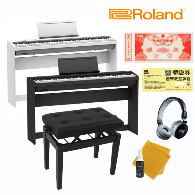 【ROLAND 樂蘭】FP-30X 88鍵 數位電鋼琴 白/黑(升級升降琴椅/贈精選耳機/保養組/三踏板/琴架/琴椅)