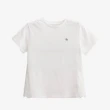 【Arnold Palmer 雨傘】女裝-拼接蕾絲刺繡短袖上衣(白色)
