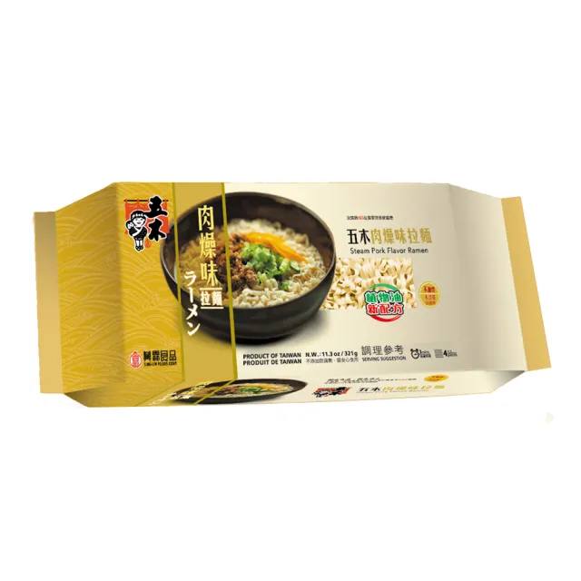 【五木】五木肉燥味拉麵(321g/包)